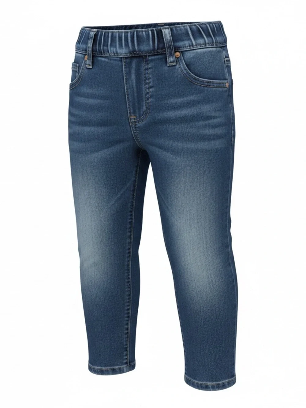 GAP Kids Girls Size 5 Slim Jegging Jeans Stretch Pull On Medium Wash